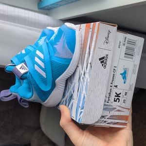 NEW Adidas Frozen Shoes, toddler Size 5